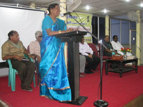 Adaptive Education classes for visually impaired in workshop 2013 image6